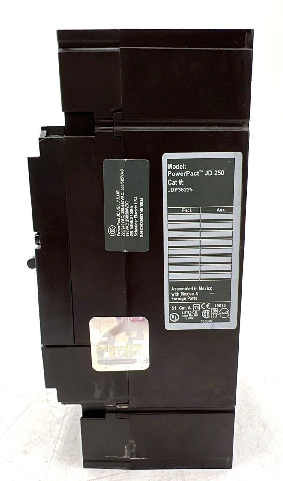 Square D JDP36225 Used