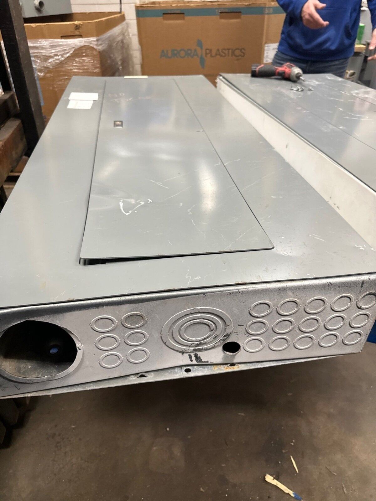 Square D NQOD Panelboard 225A 208/120V 3PH 4W Q2L3100 MCB 42 Circuit Indoor Encl P347 Used