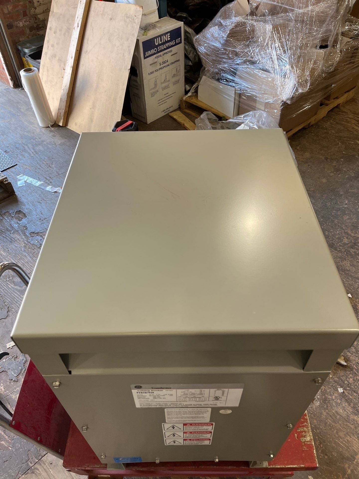 15kVA GE 9T03B7920 Transformer Pri 480V Sec 208Y/120V 3PH Indoor QLF3 Used