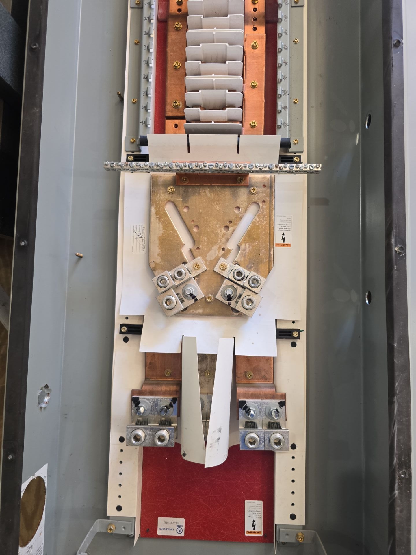 Eaton PRL3A Panelboard 600A 208Y/120V 3PH 4W MLO 3R Encl Outdoor Used