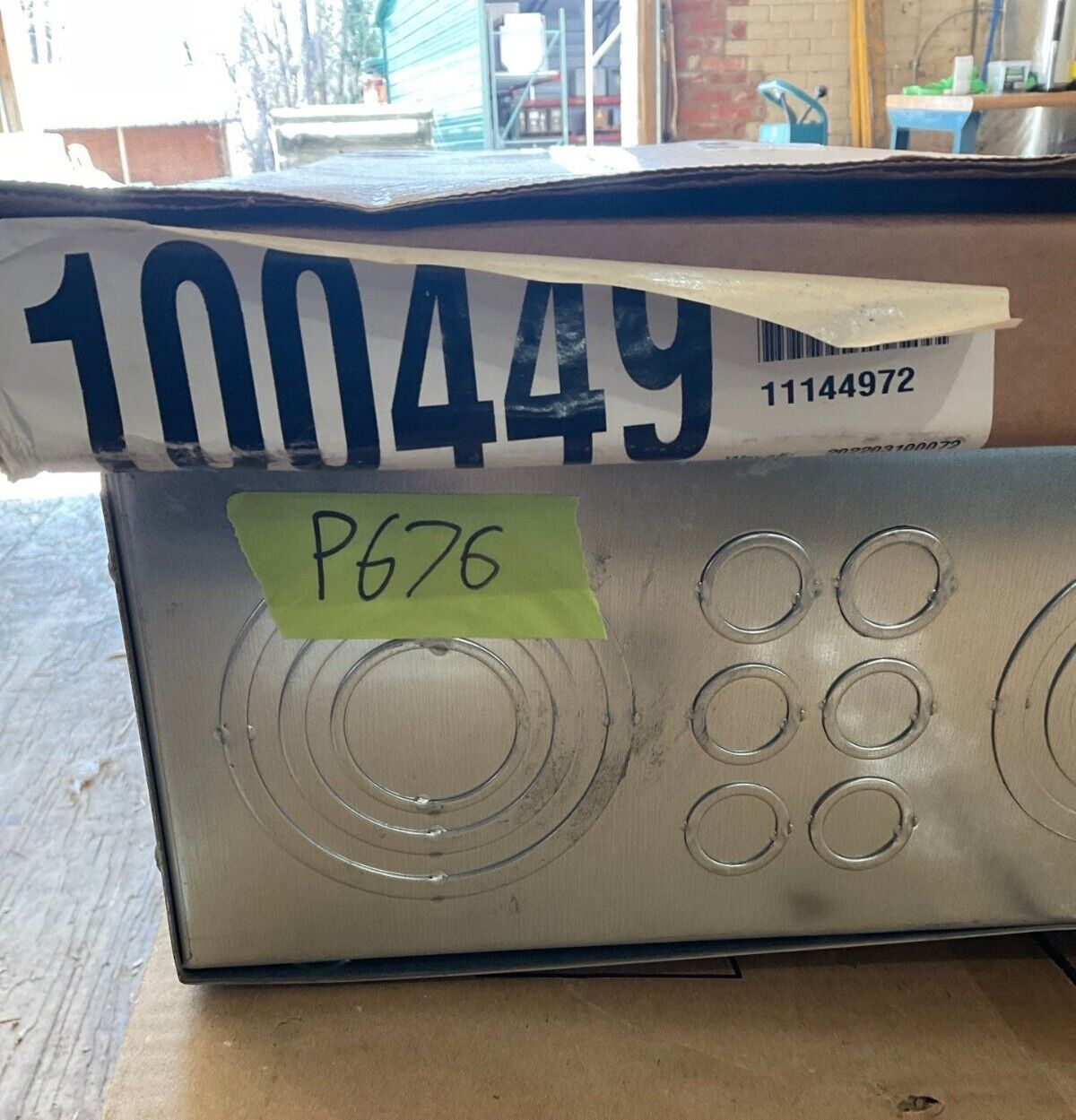 Sq D NF Panelboard 250A 480/277V 3PH 4W 42 Cir Main JDP36250 MCB Indoor Encl P676 New