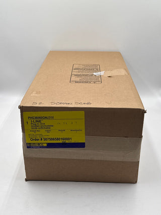 Square D PHG36060GNU31X Busplug 60A 600V 3PH I-Line Busway Plug In Unit H-Frame New