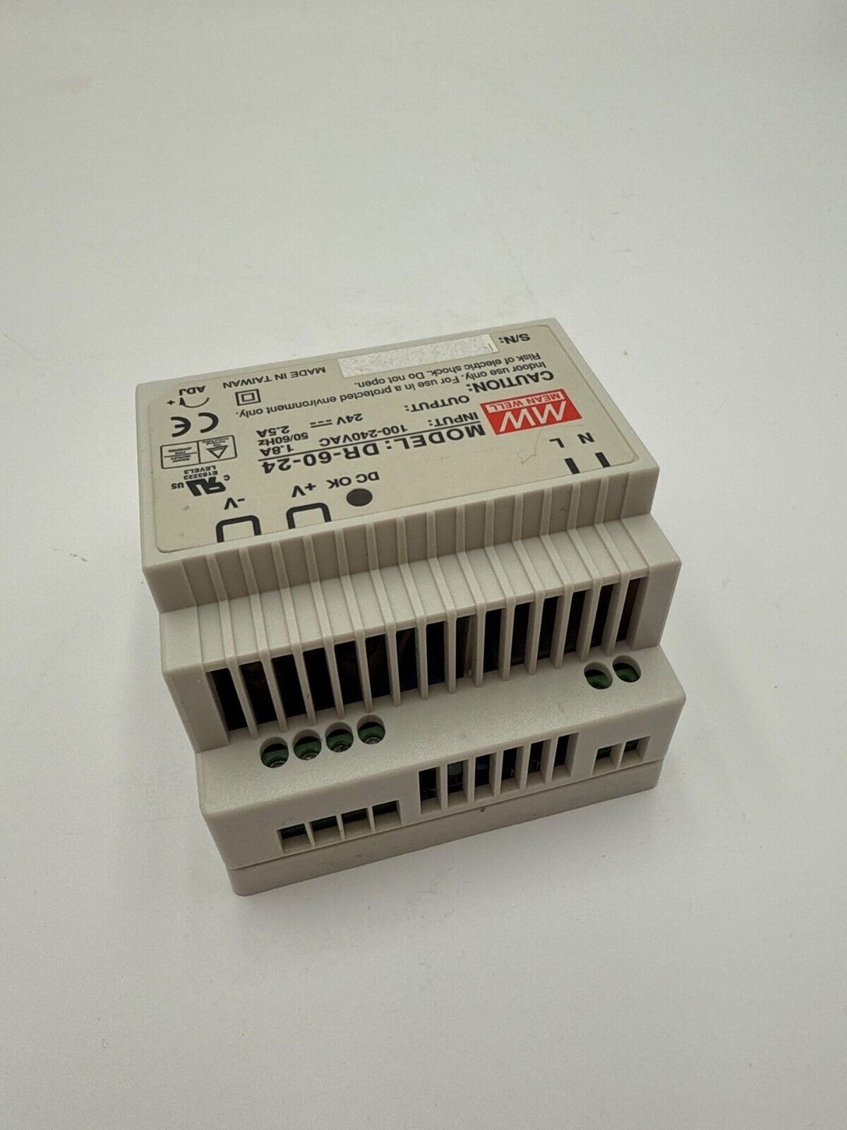 MEAN WELL DR-60-24 Used