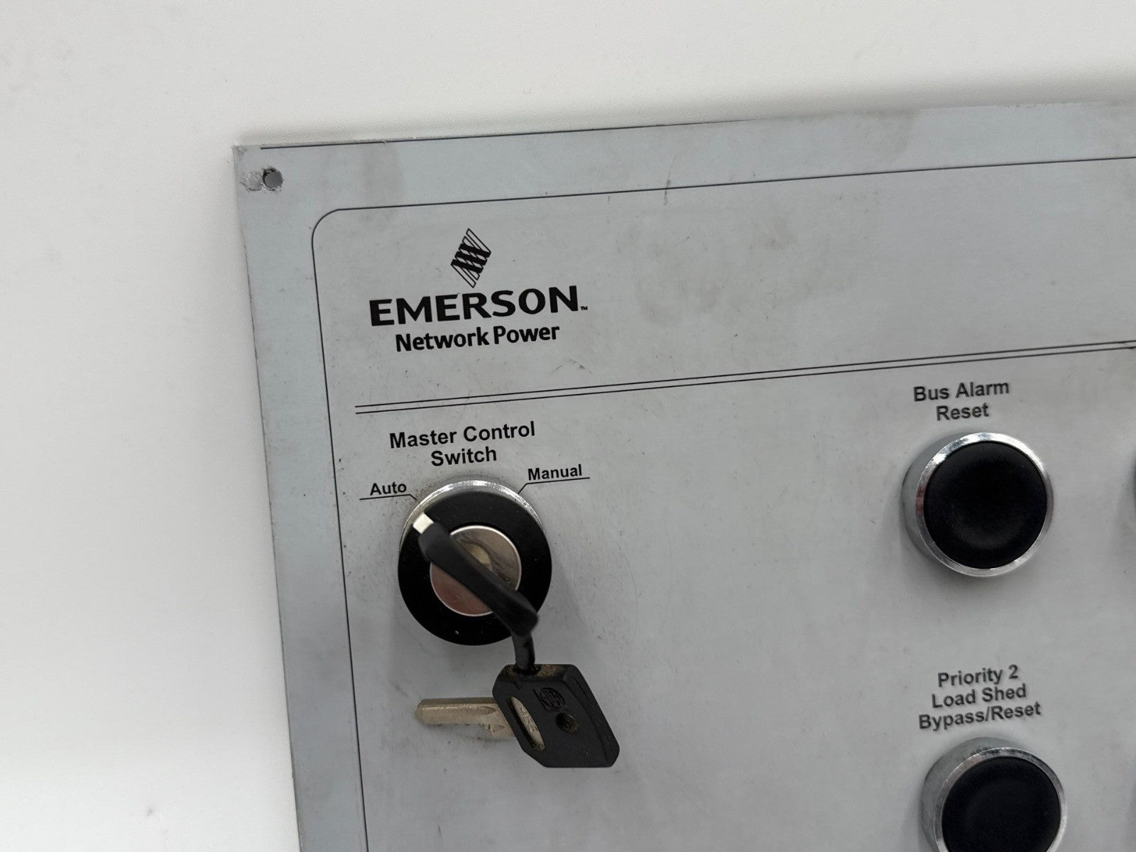 ASCO 7000 Power Control System Emerson Network Power Board with Keys Used