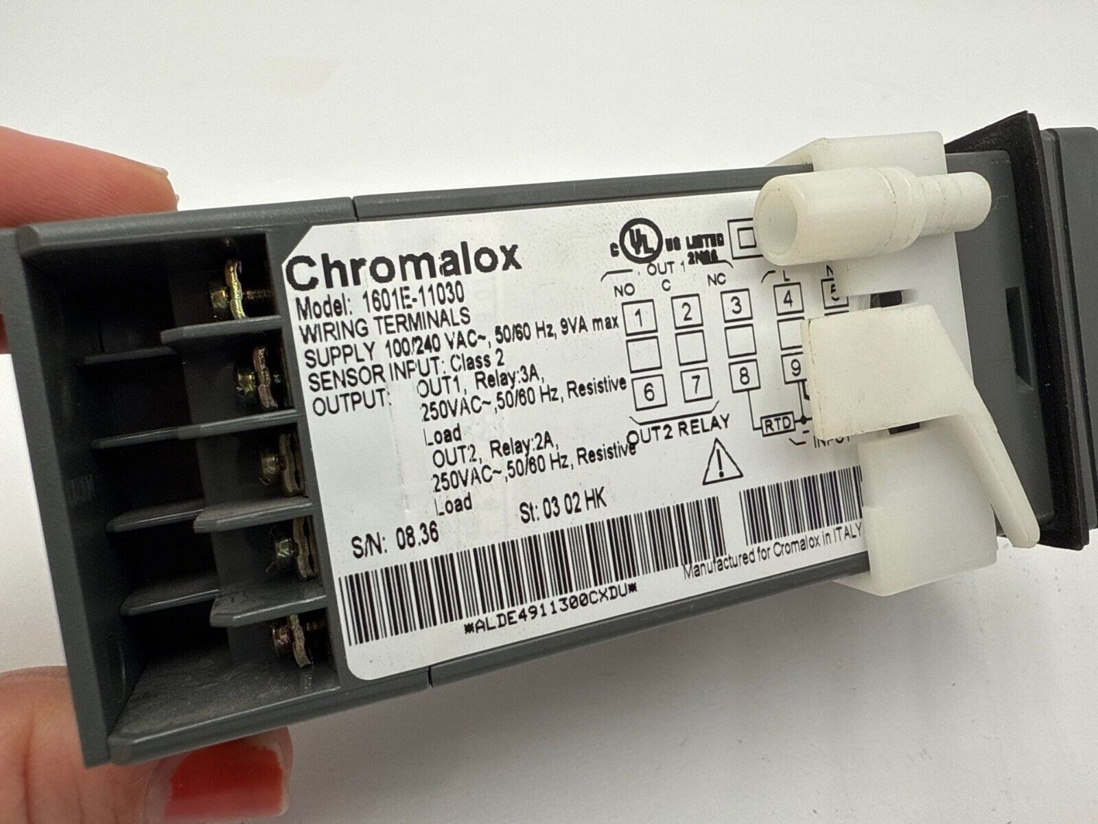 Chromalox 1601-11030 Used
