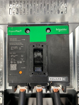Square D NQ Panelboard 150A 208/120V 3PH 4W 42 Circuit Indoor Encl MCB QDL32150 P609 New