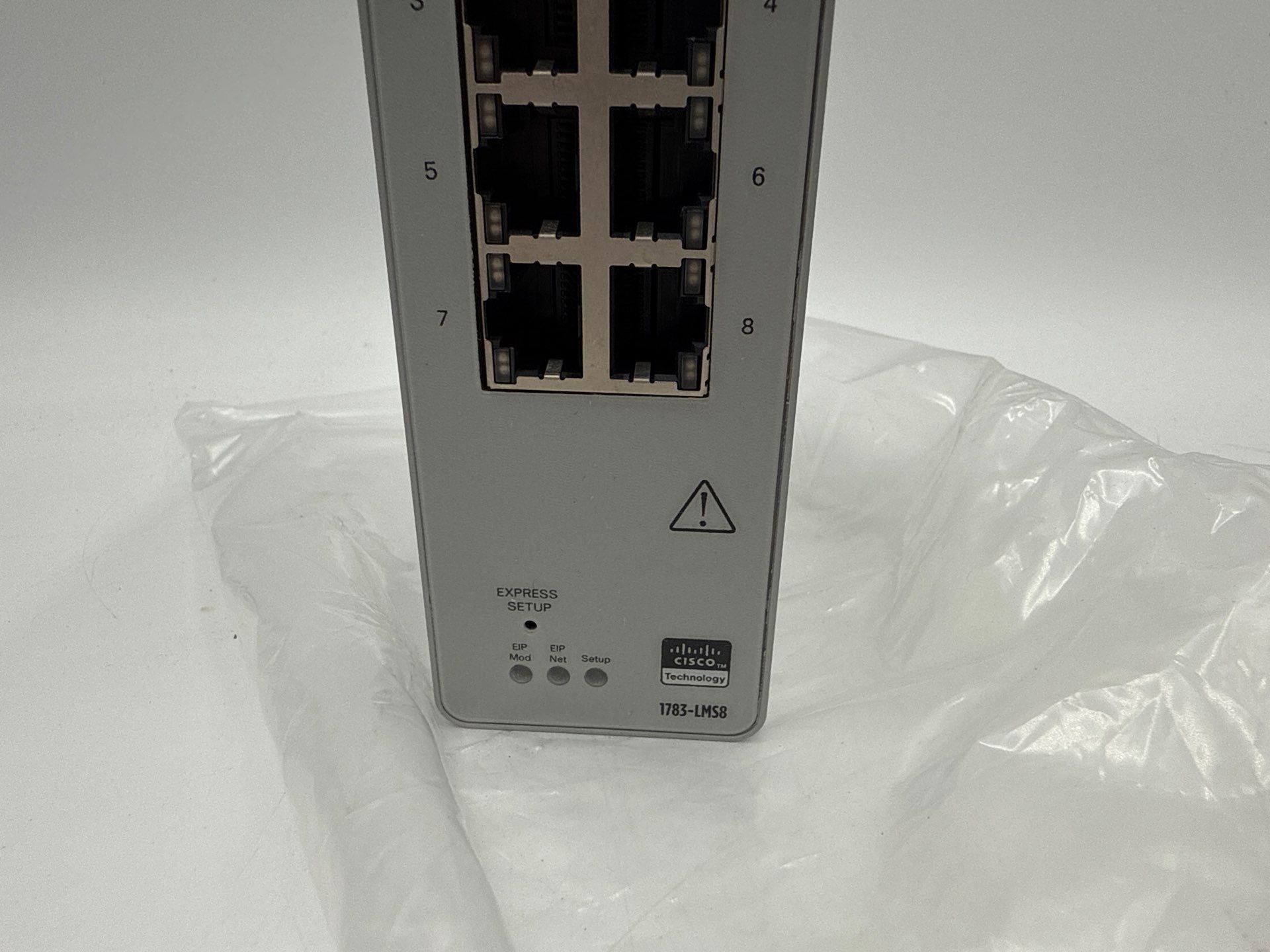Allen Bradley 1783-LMS8 A EtherNet Managed Switch Stratix 2500 IP 8-Port Used