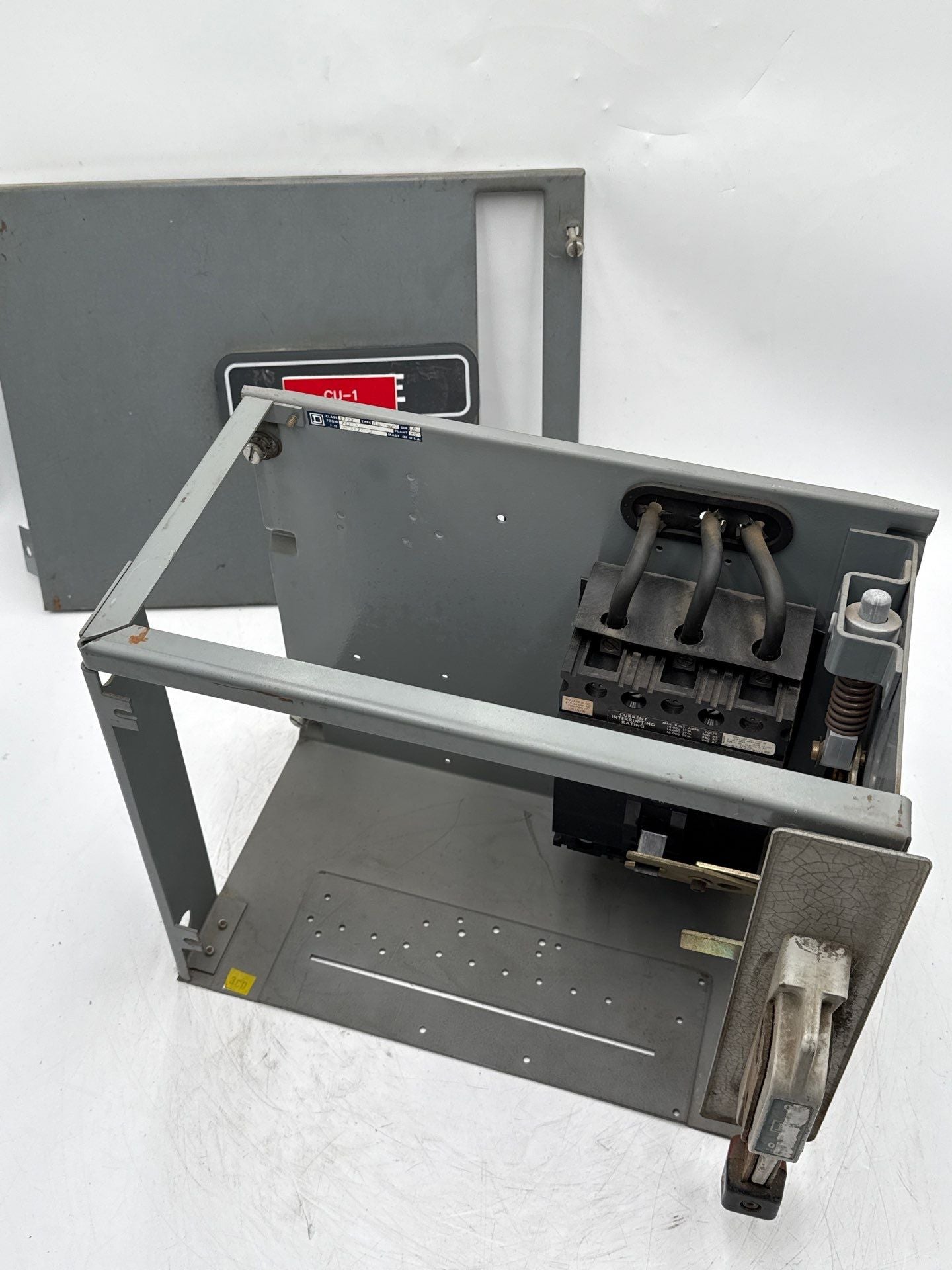 Square D Model 4 12" 20A Feeder MCC Bucket FAL36020 20 Amp Used