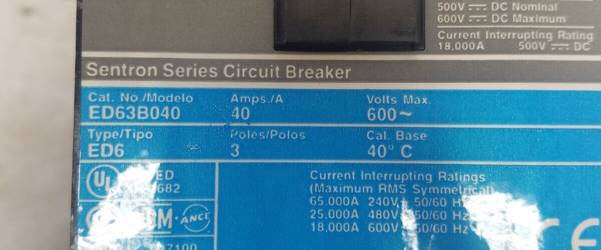 Siemens ED63B040 New