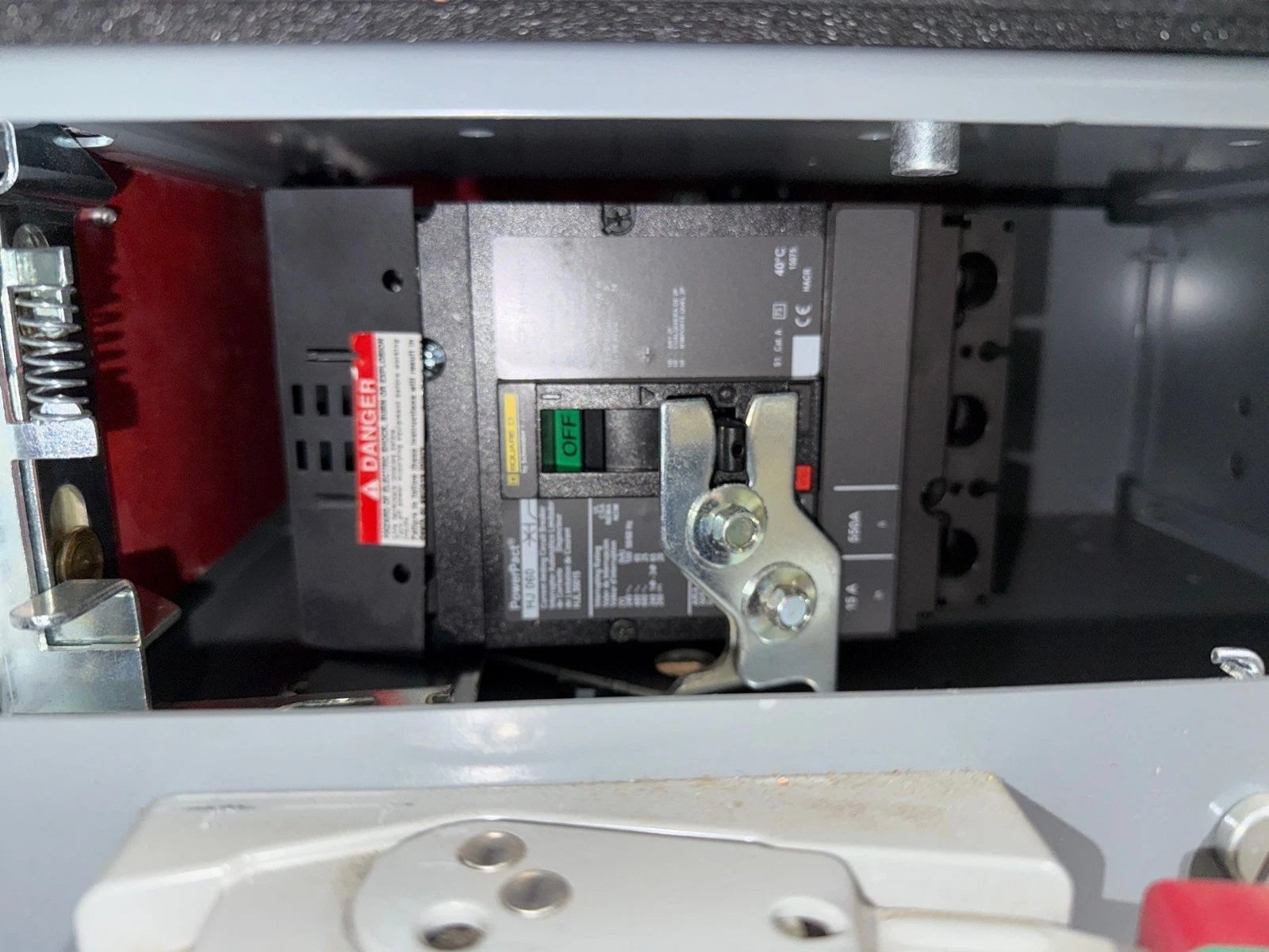 6" Square D Model 6 15A MCC Feeder Bucket HJL36015 Breaker 15 Amp HJL New