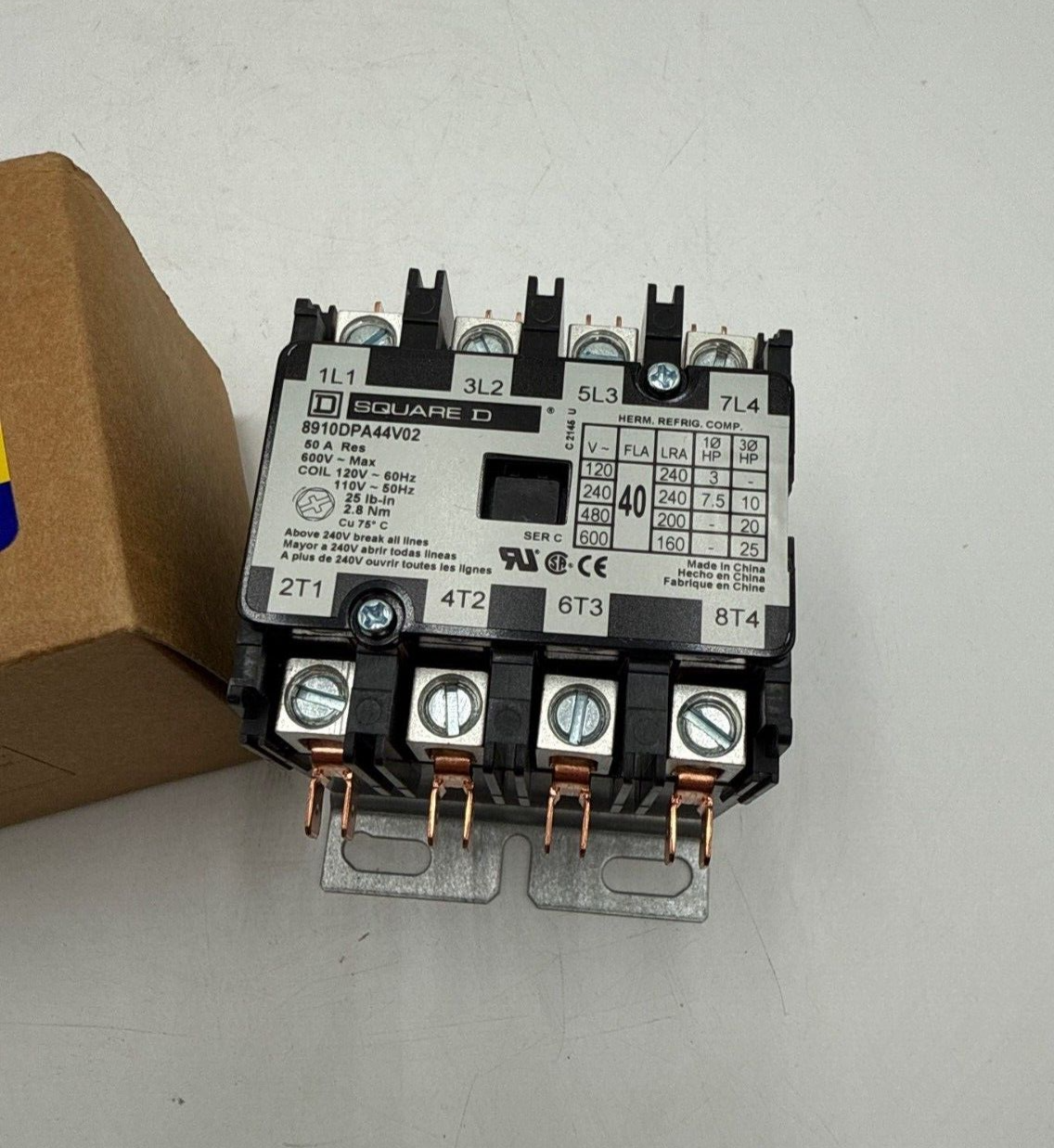 Square D 8910DPA44V02 New