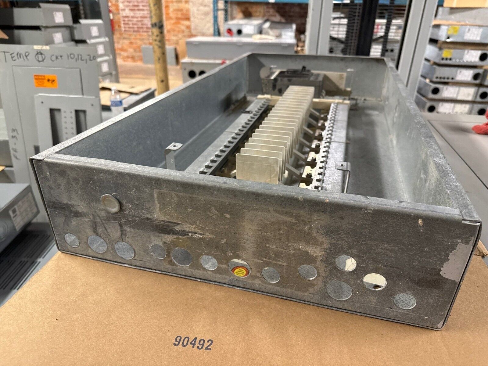 Siemens CDP-7 Panelboard 150A 208/120V 3PH 4W 42 Cir Indoor Encl MCB QJ23B150 P509 Used