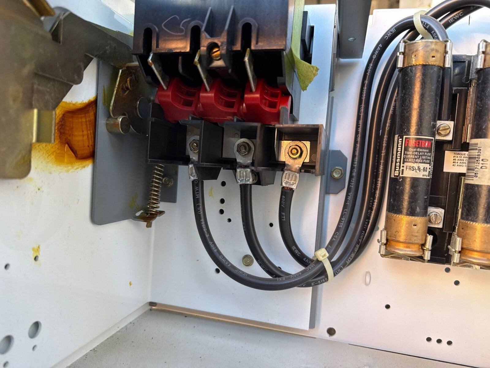 Square D Model 6 12" MCC Motor Control Center Bucket 60A 480V 3PH Fused 60 Amp Used