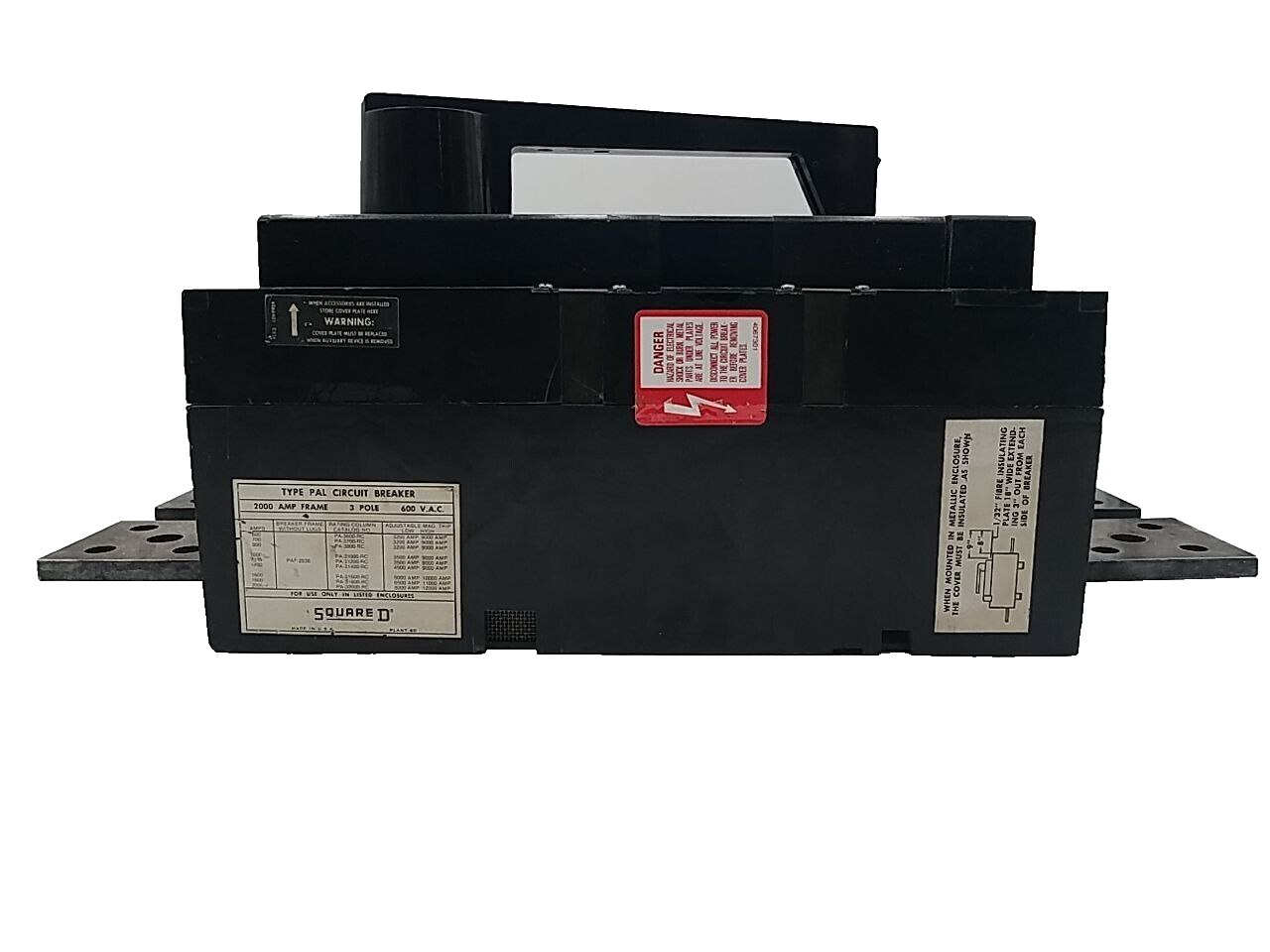 Square D PAF2036 Used