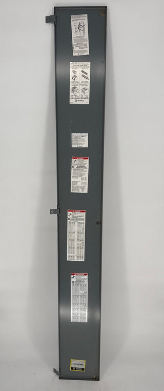 Square D Model 6 MCC Wire Way Door 72" x 9" Motor Control Center Trim Used