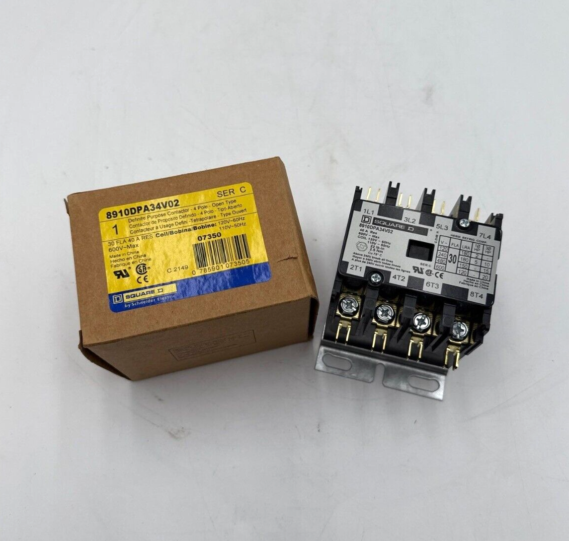 Square D 8910DPA34V02 New