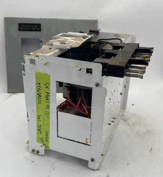 Siemens Model 95 12" 25A Combo MCC Bucket Size 1 3TB44 Starter ED63A025 Used