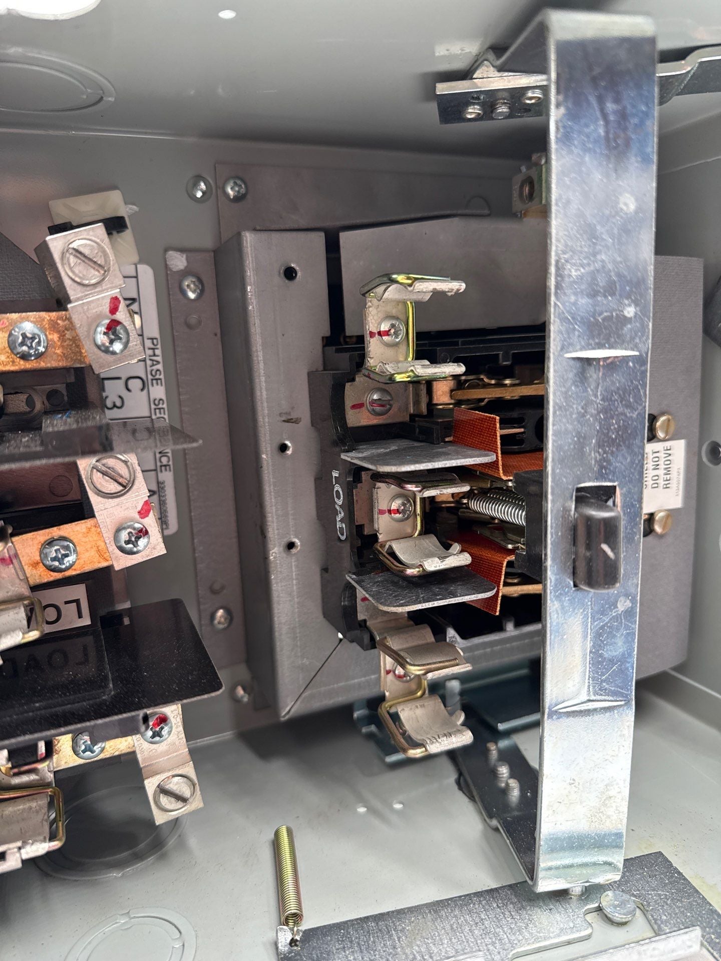 GE SB362RGRP Bus Plug 60A 3PH 3W 600V Spectra Busway Switch Flex A Plug Used