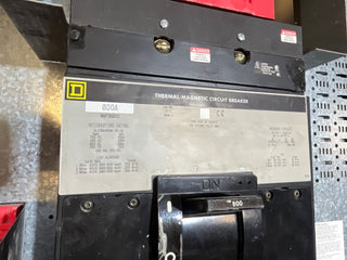 Square D I-Line Panelboard 800A 208/120V 3PH 4W MCB Panel 800 Amp 48Cir MAP36800 Used