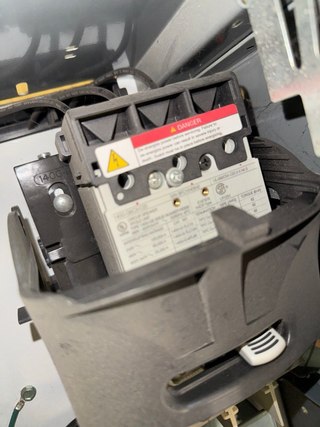 Allen Bradley 2100 20A Reversing Size 1 Starter MCC Combo Bucket 20" 505-BOD23 w Door New