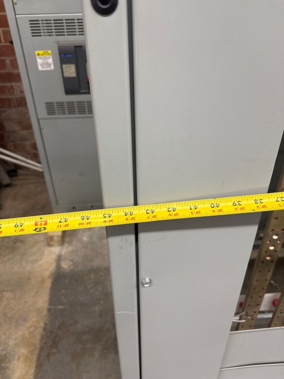 Eaton PRL-C Switchboard 1200A 208/120V 3PH Main Breaker GFI Arc Flash Reduction Used