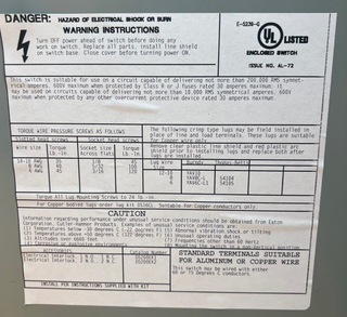 Eaton DH361URK New