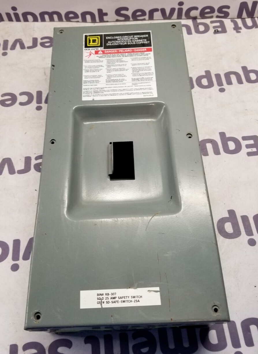 Square D FA100S Used