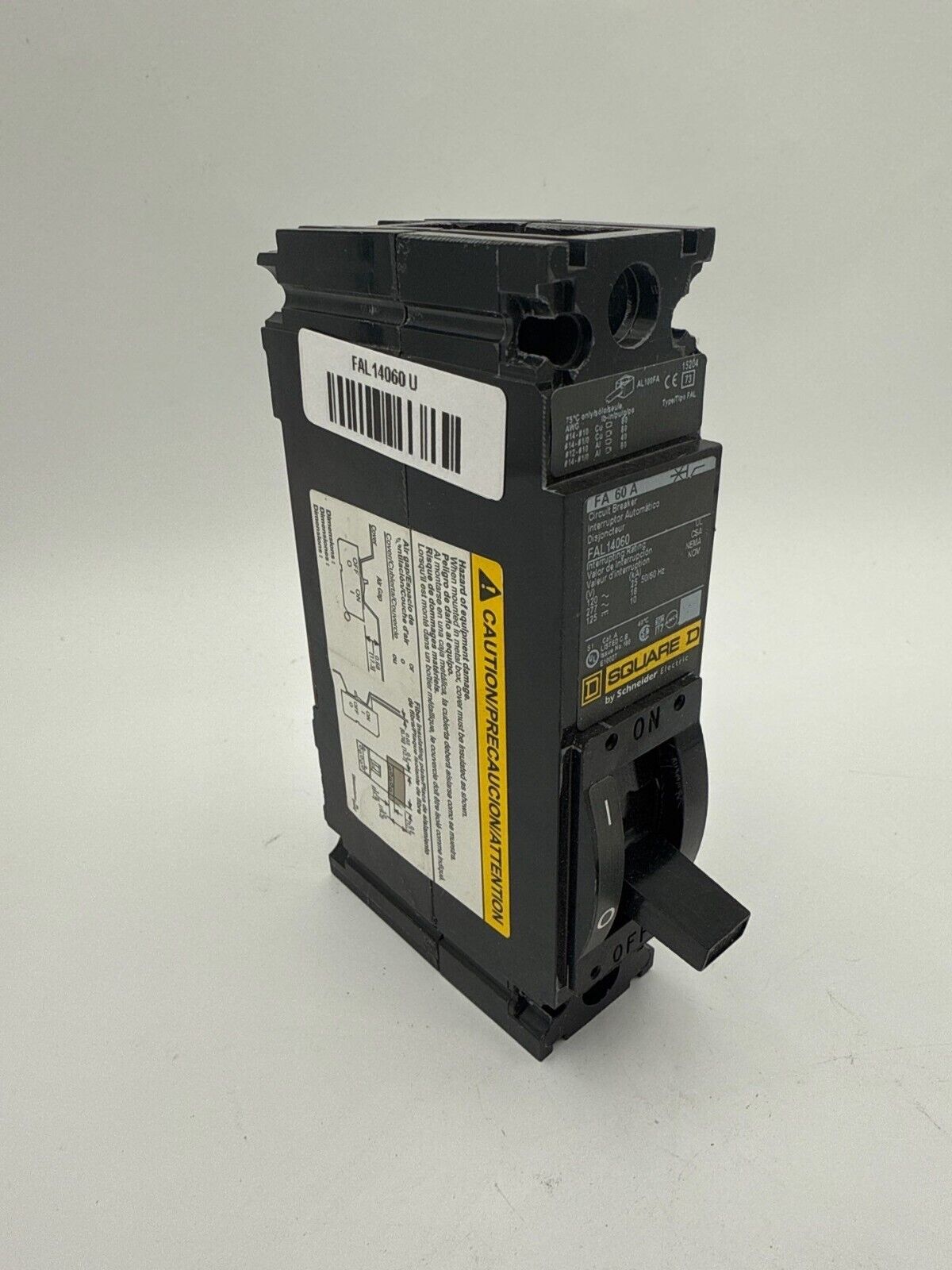 Square D FAL14060 Used