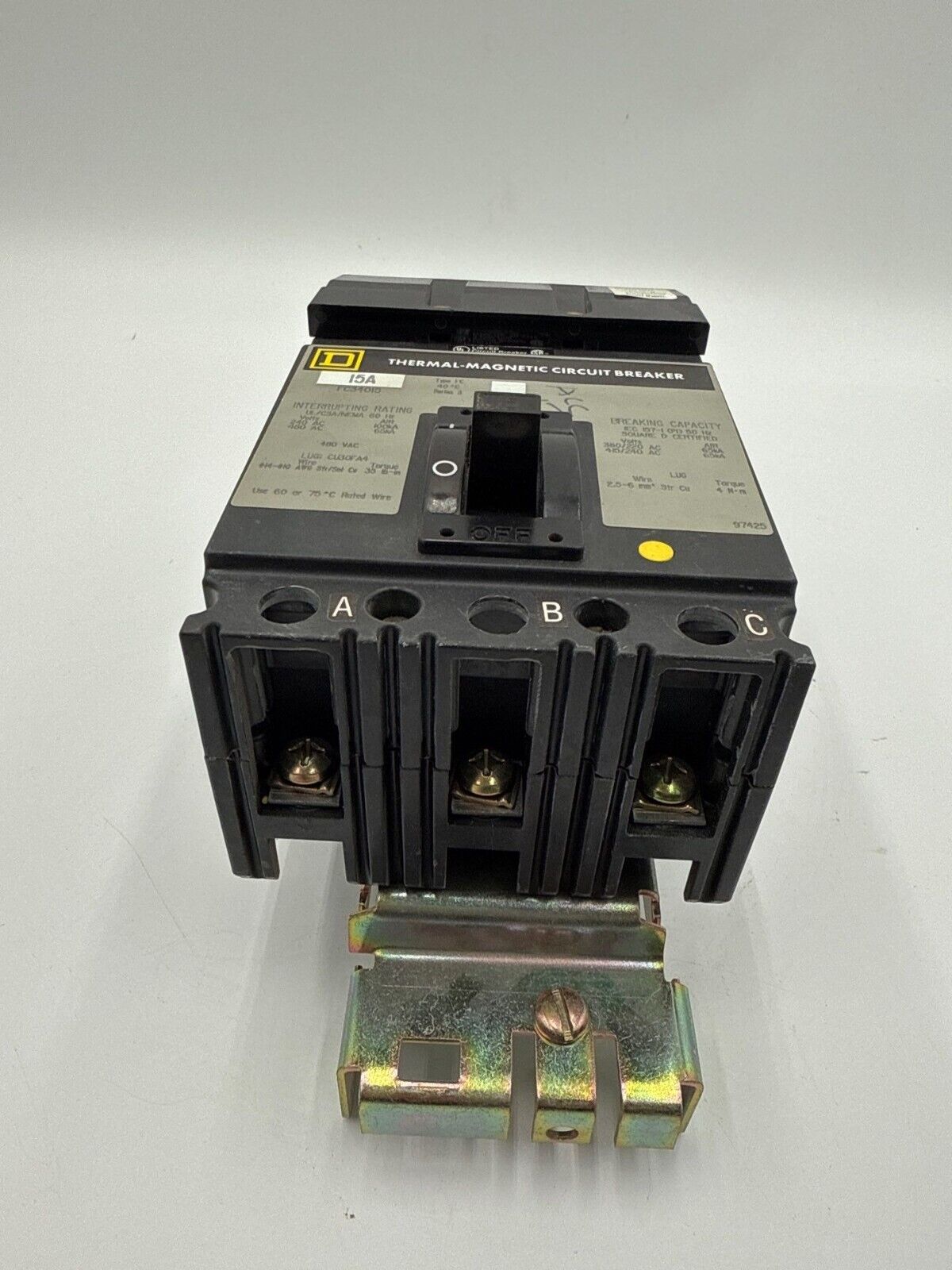 Square D FC34015 Used