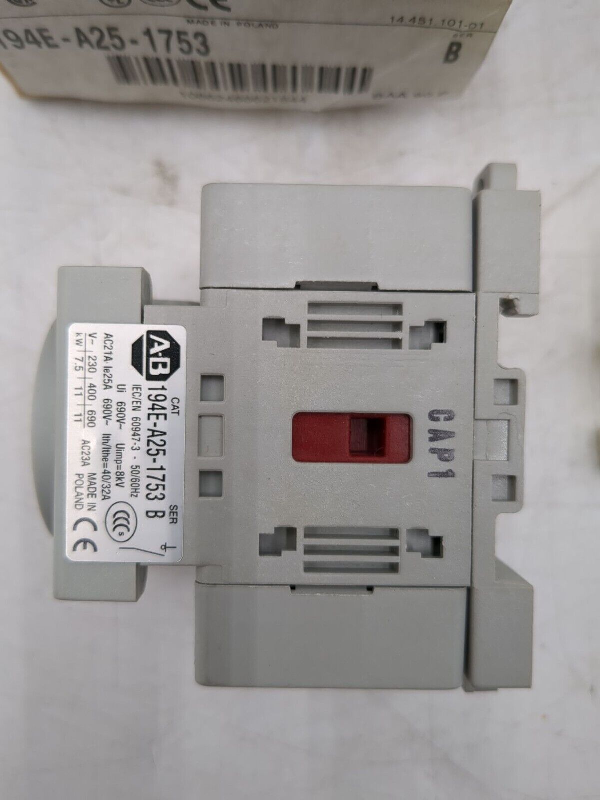 Allen-Bradley 194E-A25-1753 New