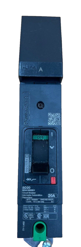 Square D BDA160201 Used