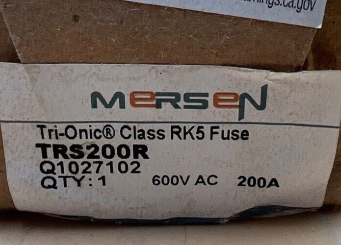 Ferraz Shawmut TRS200R New