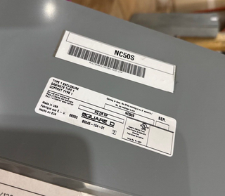 Square D NQ442L2C NQ Panelboard 225A 240V 3PH 4W 42 Cir Indoor Encl MCB QJL32150 P655 Used