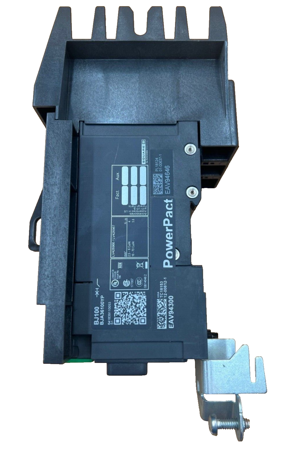 Square D BJA36100YP New