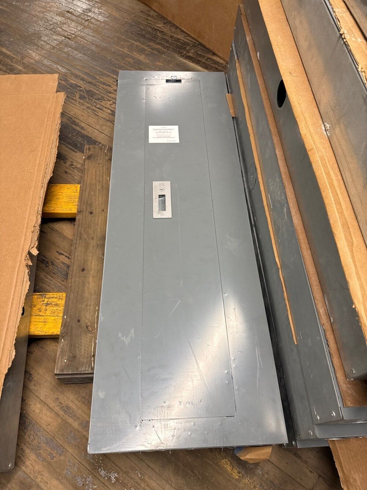 Square D NQOD Panelboard 225A 208/120V 3PH 4W Indoor Encl 42 Cir MCB KCL34225 P561 Used