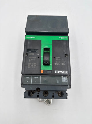 Square D HDA36020 I-Line Circuit Breake 20A 3P 600V HDA PowerPact 20 Amp Used