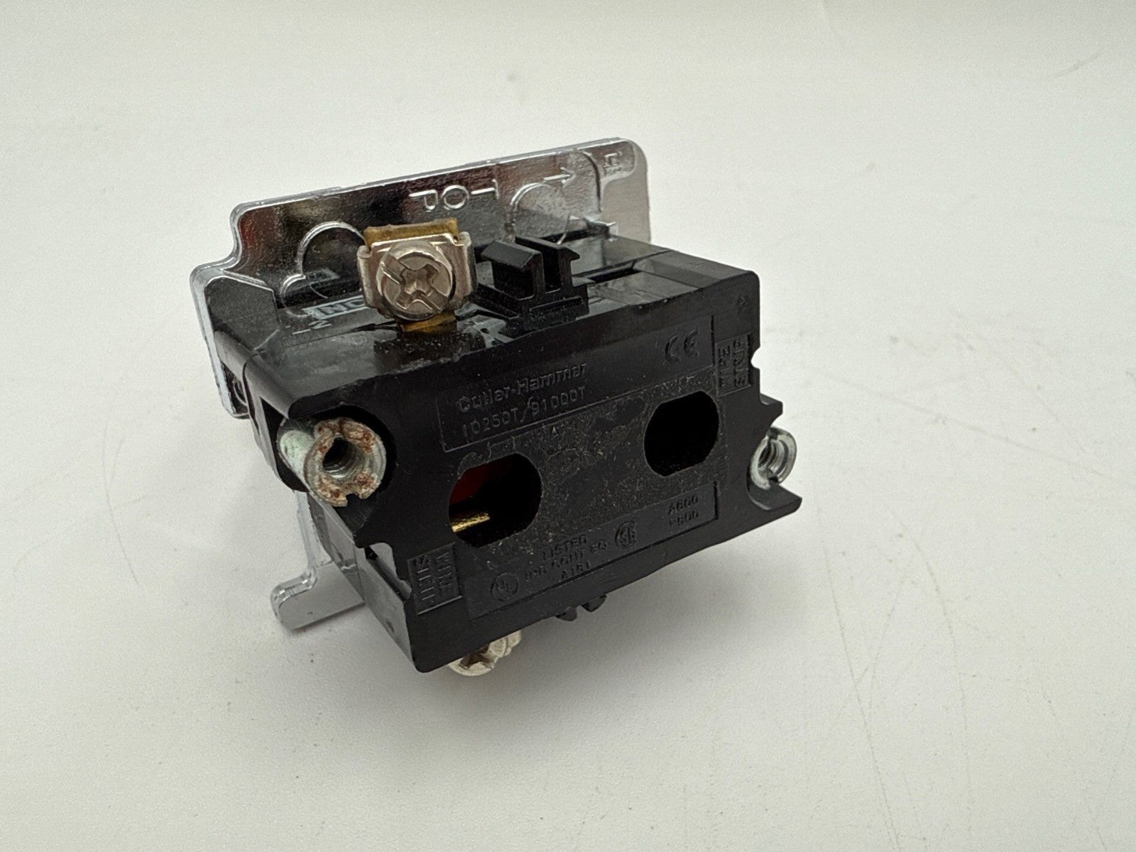 11PC Cutler Hammer 10250T 91000T Push Button Red Stop 600V Control Panel Equip Used