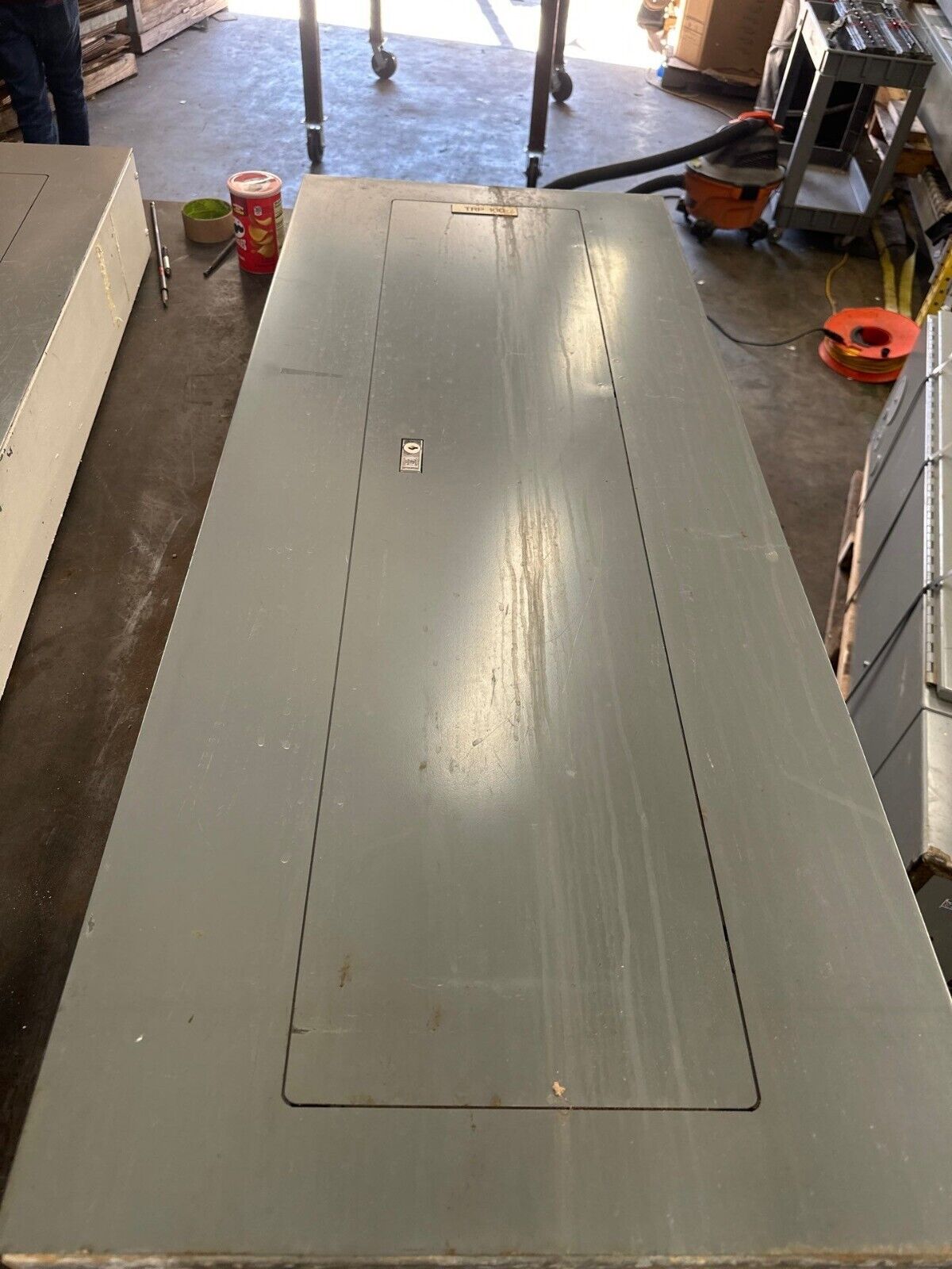 Square D NQOD Panelboard 225A 208/120V 3PH 4W Indoor Encl Q2L3100 MCB 42 Circuit P380 Used