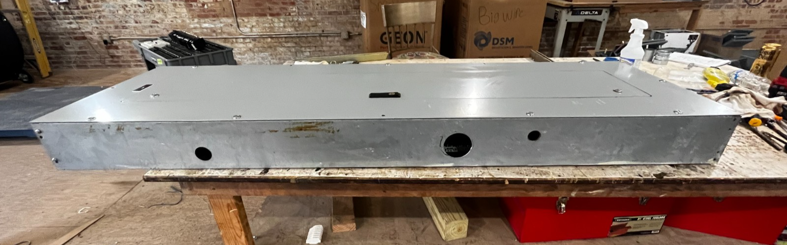 Eaton PRL1A Panelboard 400A 120/208V 3PH 4W 400 Amp MLO Main Lug 225A Subfeed Used