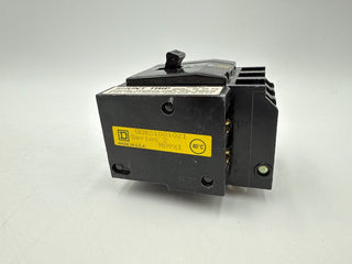 Square D QOB3601021 Circuit Breaker 100A 3P 240V Shunt Trip 100 Amp 3 Pole QOB Used