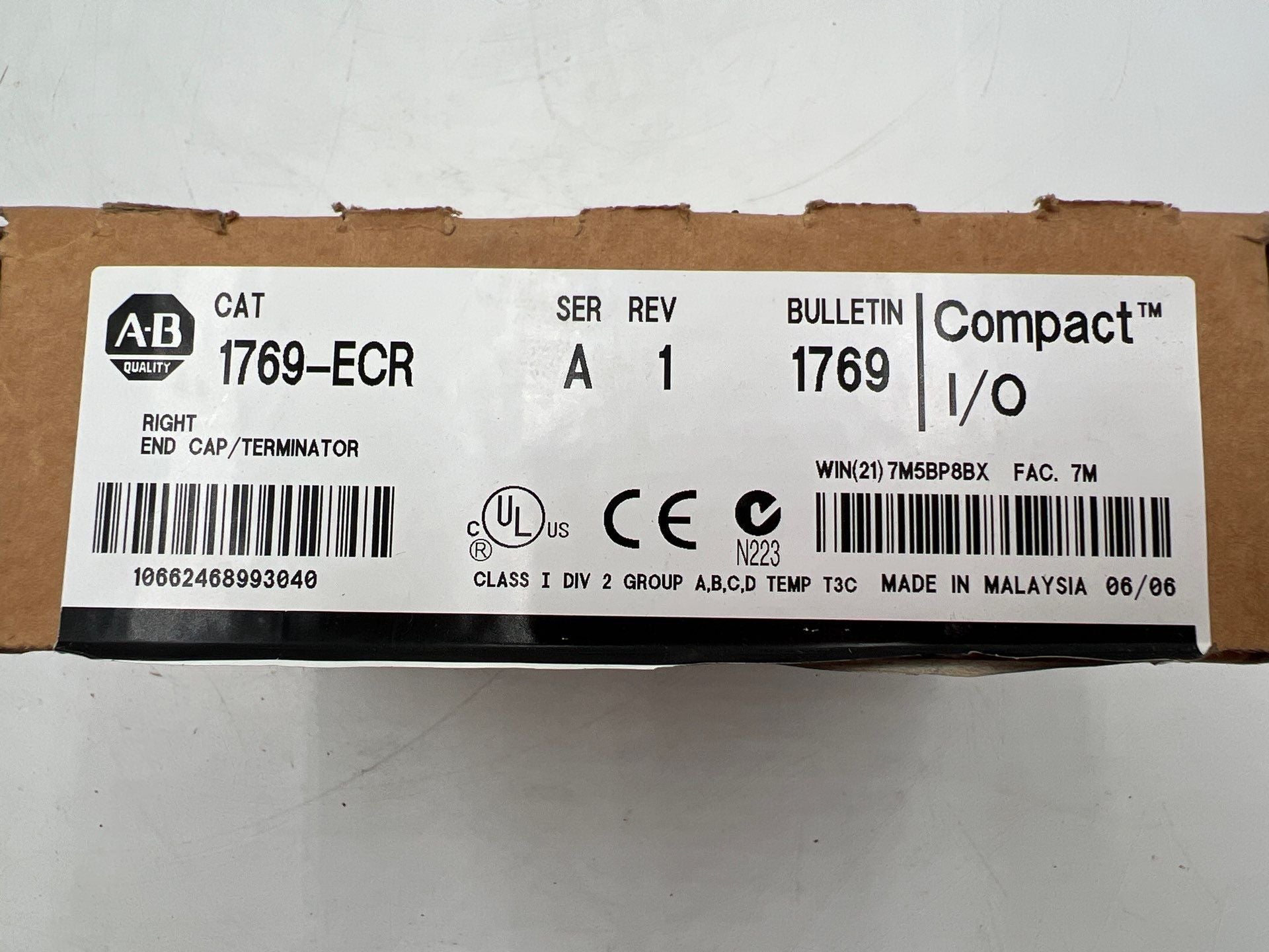 Allen Bradley 1769-ECR New