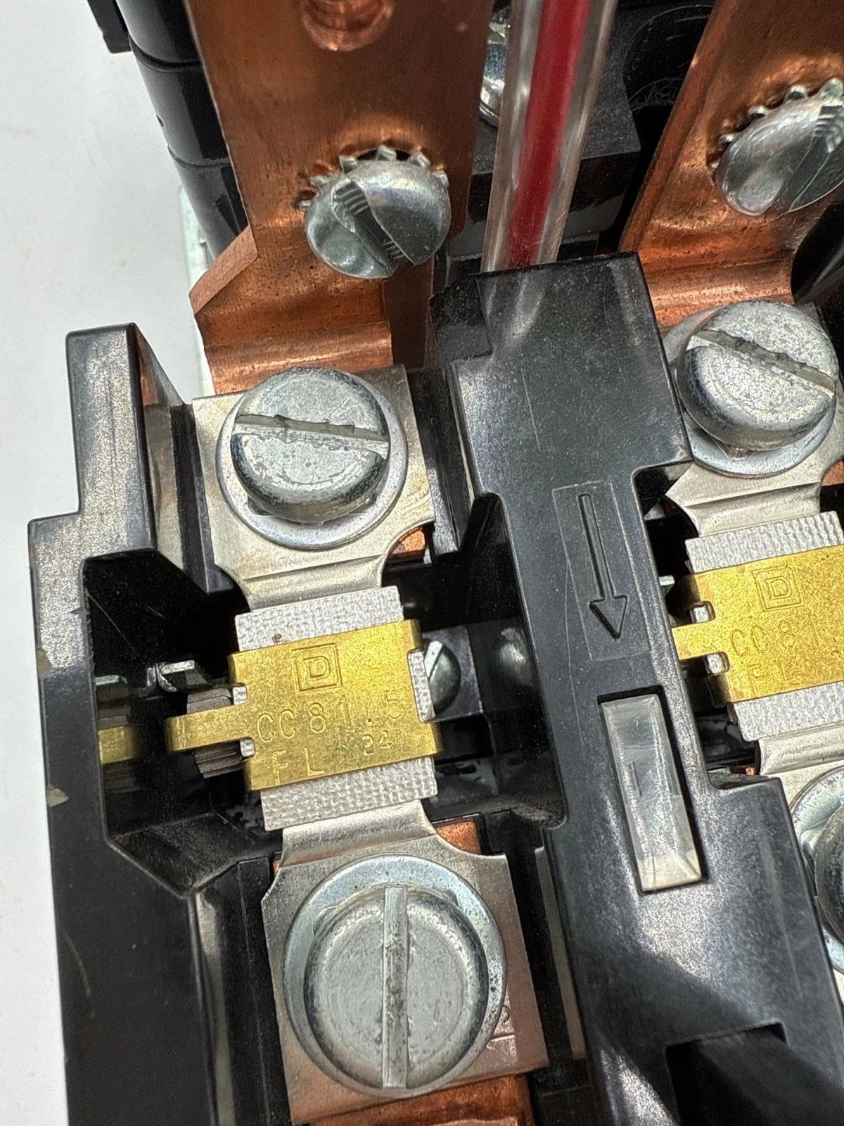 Square D 8536SE01S Starter 90A 3P 600V NEMA Size 3 Coil 110/120V 3PH 50HP CC81.5 Used