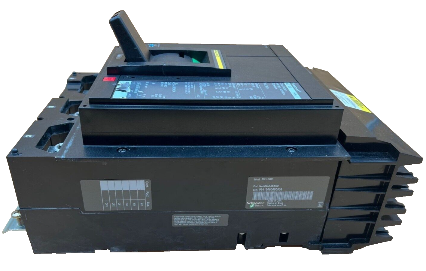Square D MGA36600 Used