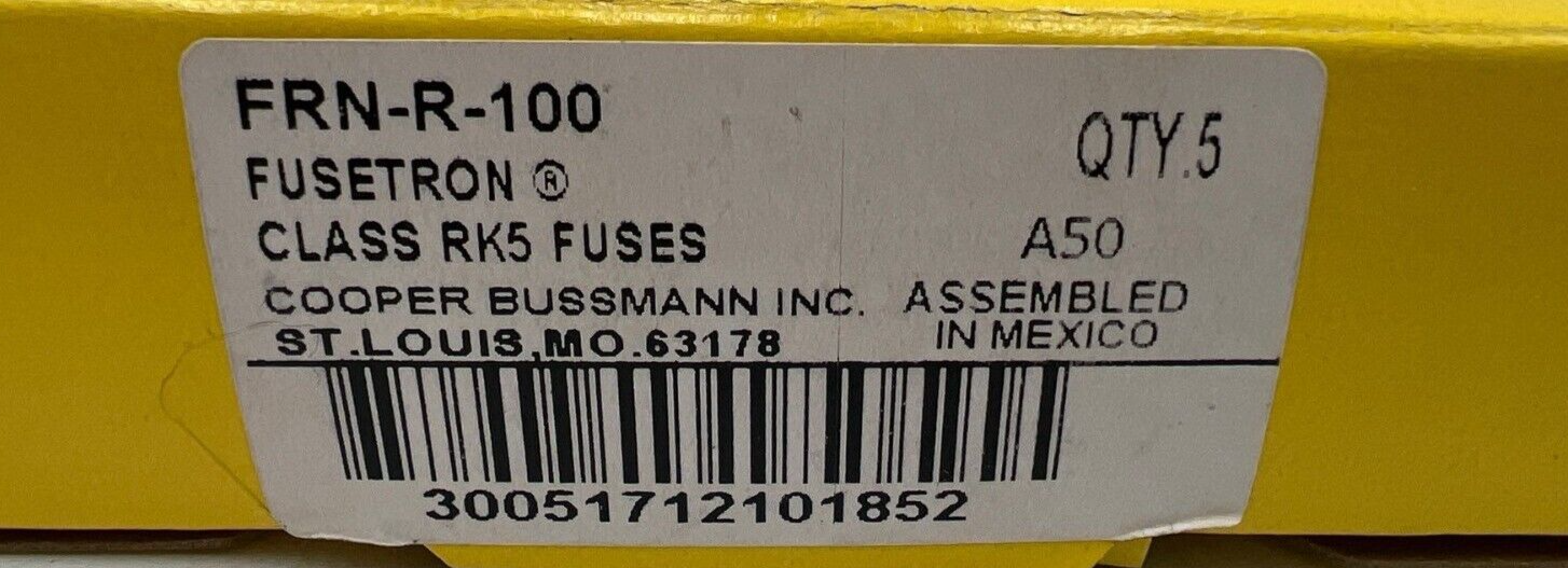 Bussmann FRN-R-100 New