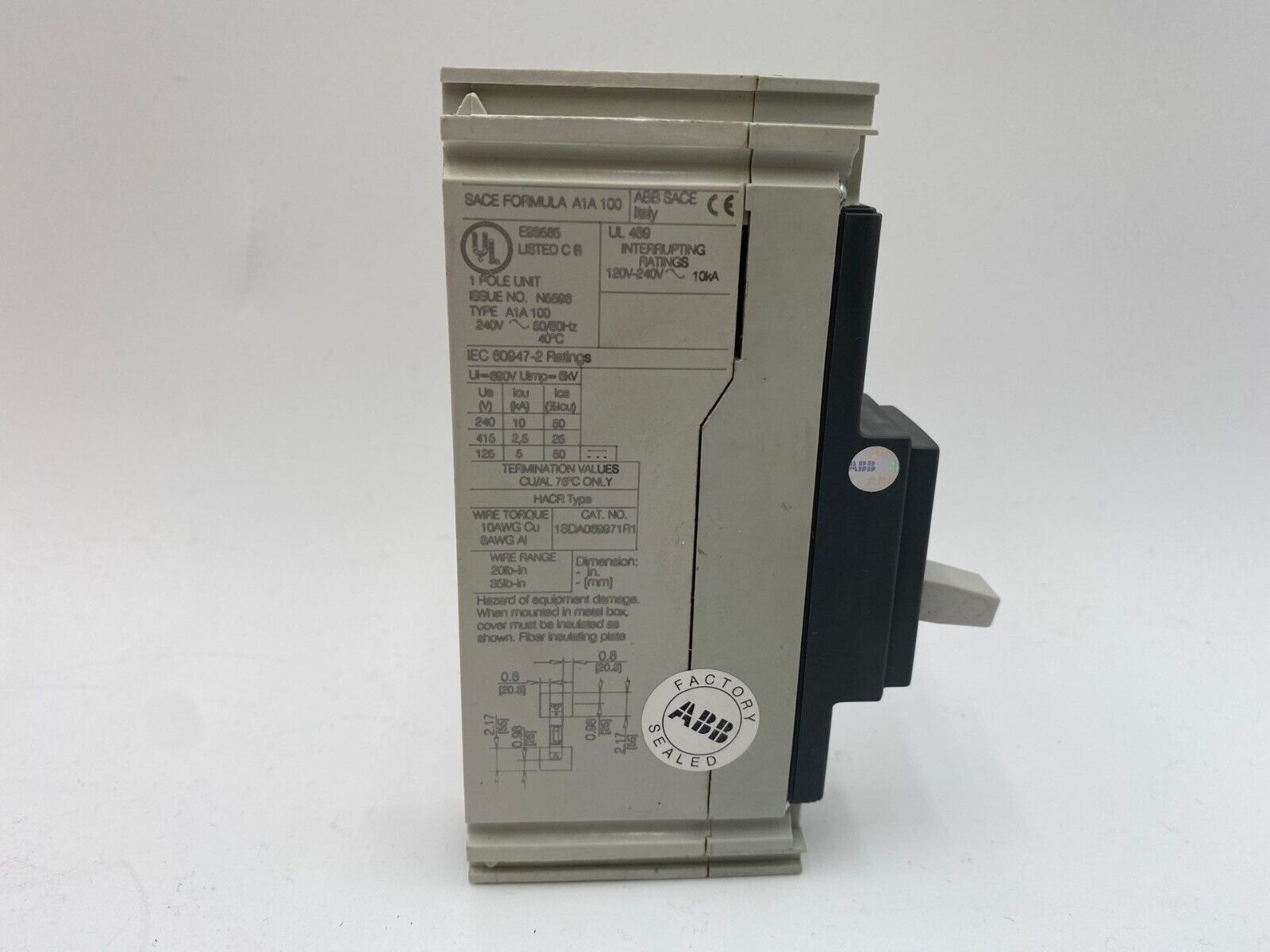 ABB A1N030TW-1 New
