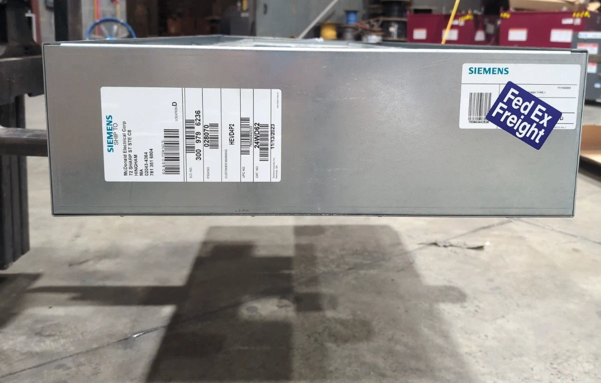 Siemens P3 Panelboard 800A 480V 3P 3W P3X56ML800ATS MLO Panel 800 Amp New