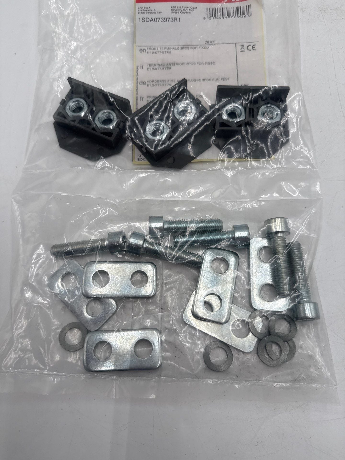 ABB 1SDA073973R1 Front Terminals 3PC For Fixed Circuit Breaker XT7 XT7M New