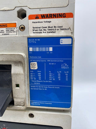Eaton LDC3600F Used