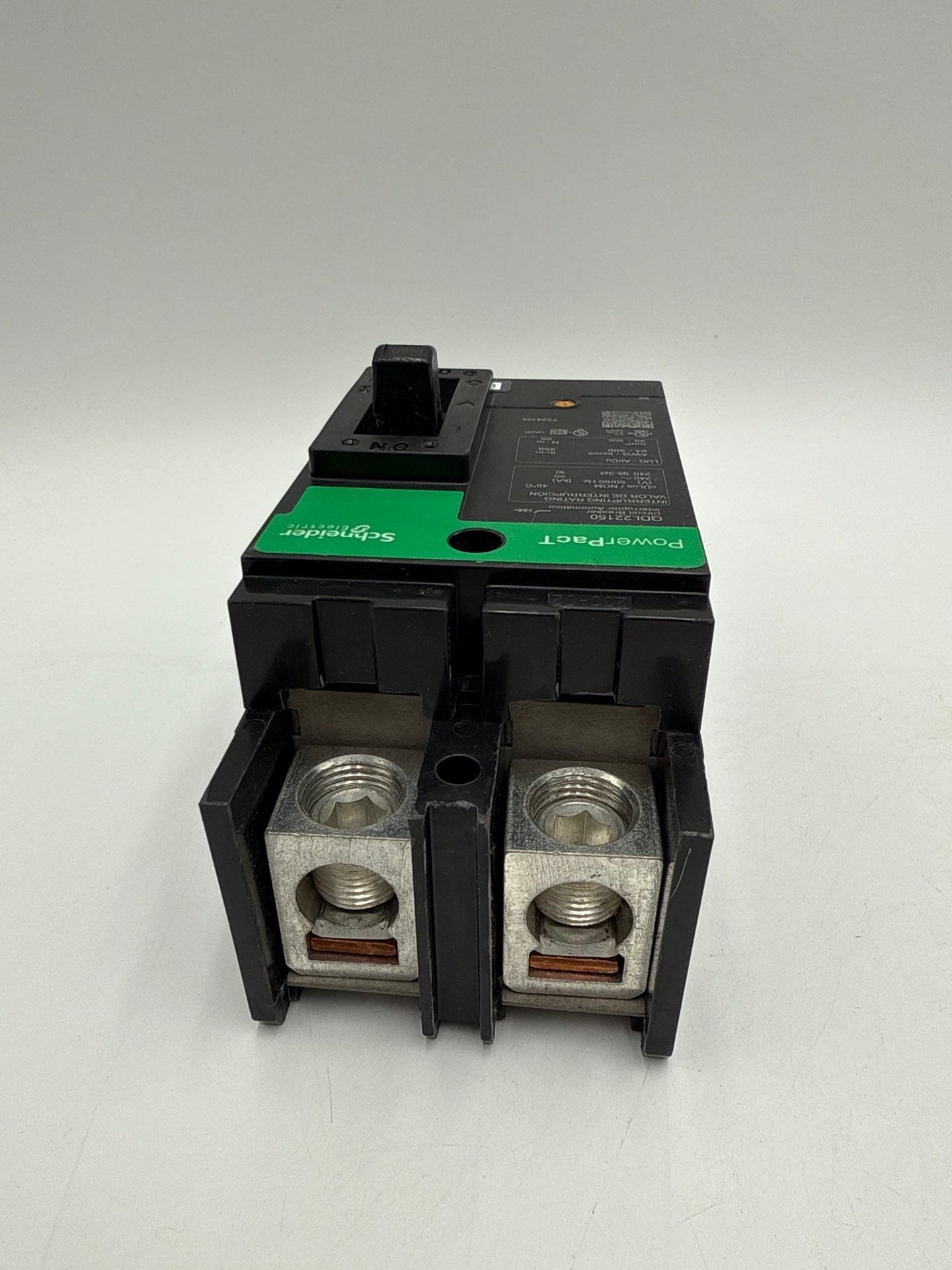 Square D QDL22150 Circuit Breaker 150A 2P 240V PowerPact 150 Amp 2 Pole New