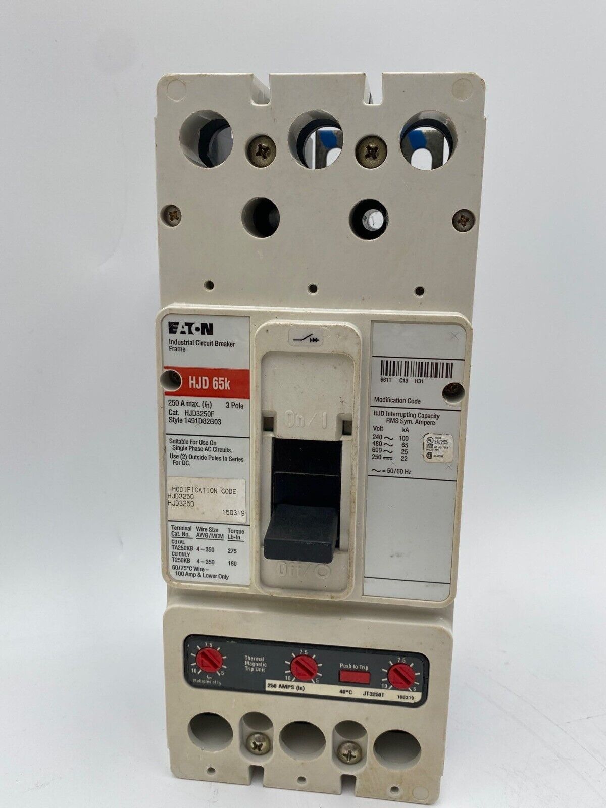 Eaton HJD3250 Used